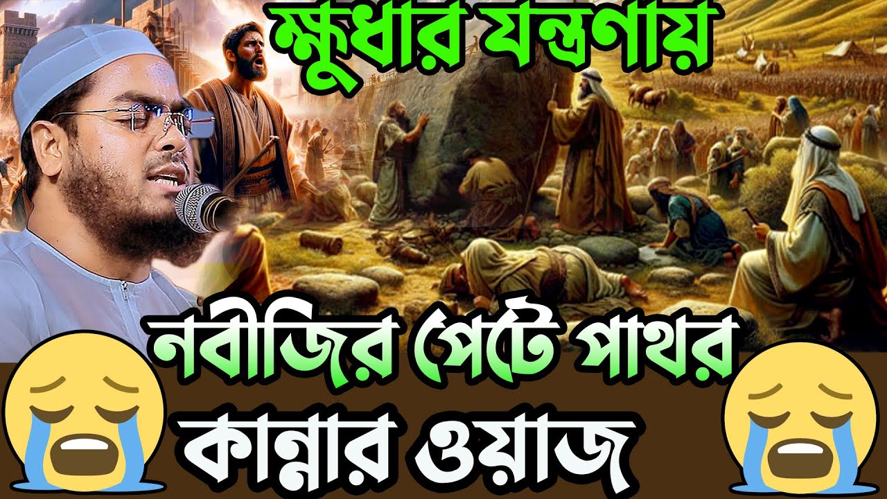 ক্ষুধার যন্ত্রণায় নবীজির পেটে পাথর কান্নার ওয়াজ। হাফিজুর রহমান সিদ্দিকীর ওয়াজ | Hafizur Rahman