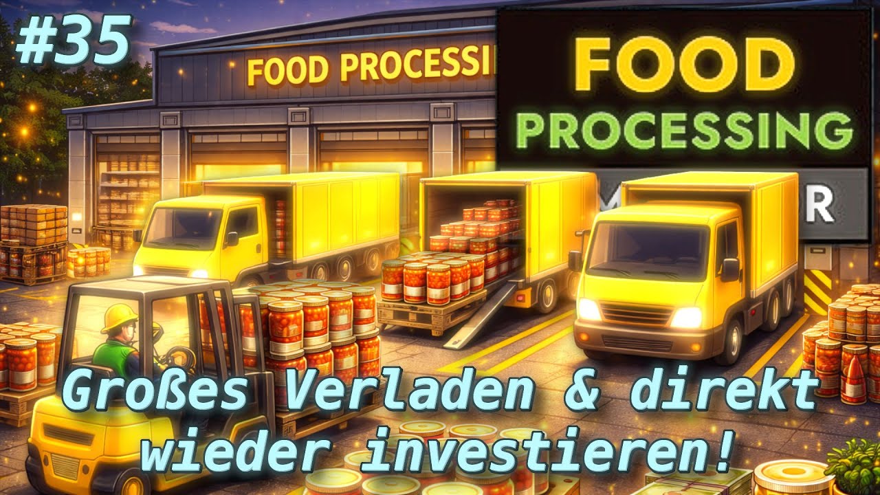 🎯 Großes Verladen & direkt wieder investieren! 💸🚛 | Food Processing Simulator #35