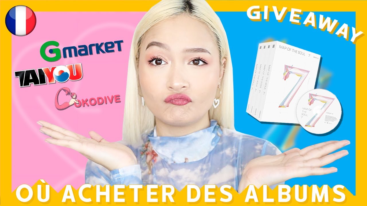 OU ACHETER DES ALBUMS KPOP (eng sub)