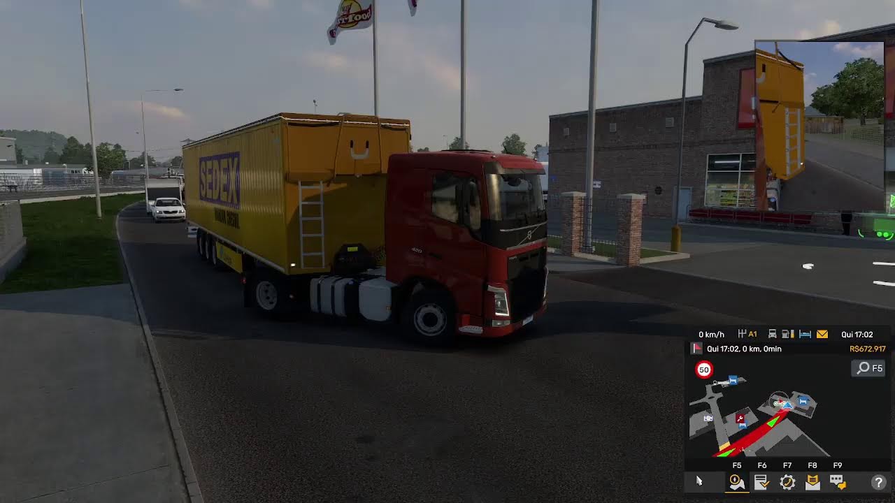 VAMOS RODAR MAPA DAS AMERICAS NO EURO TRUCK 2 NO AYN ODIN 2/STEAM DECK /PC