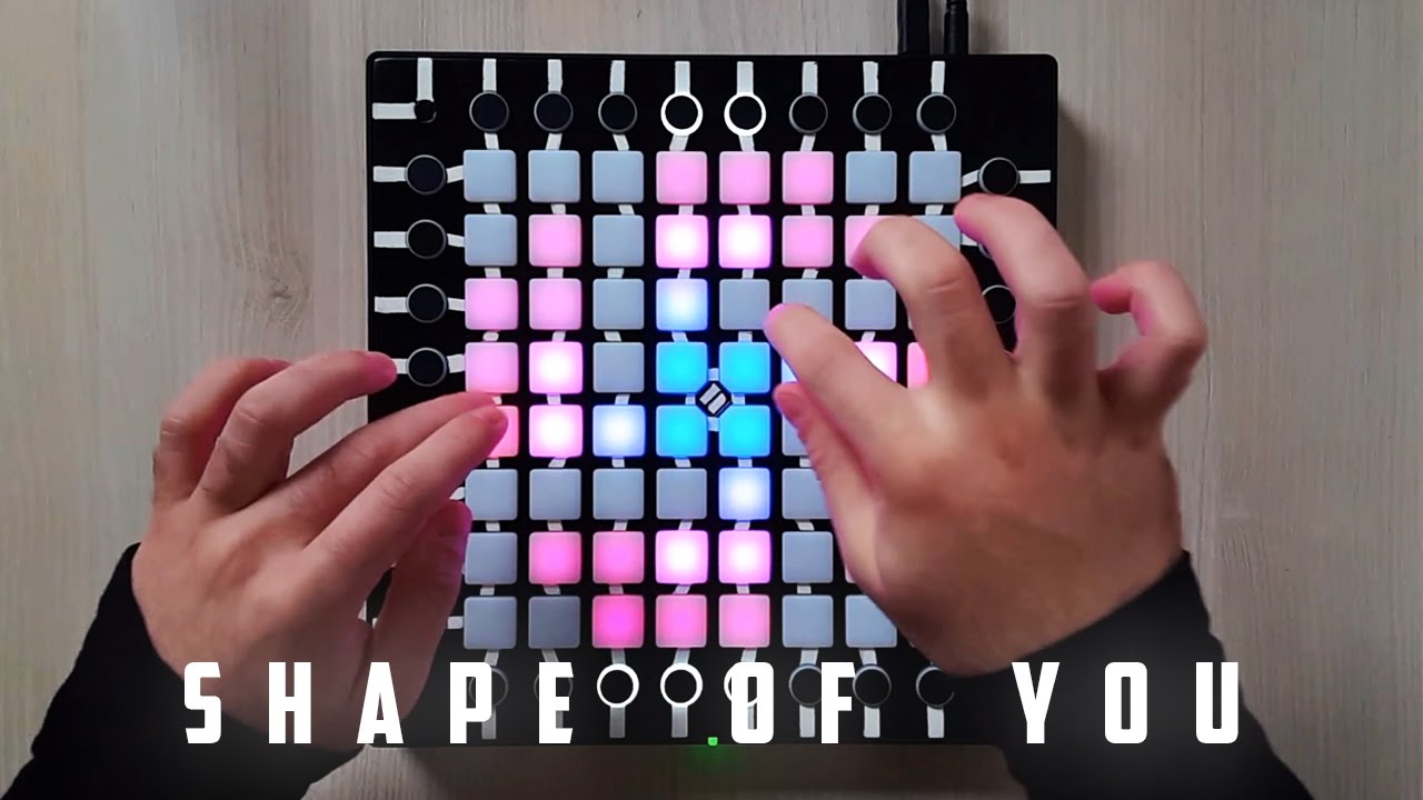 Ed Sheeran - Shape Of You (Ellis Remix) - Launchpad Pro Cover