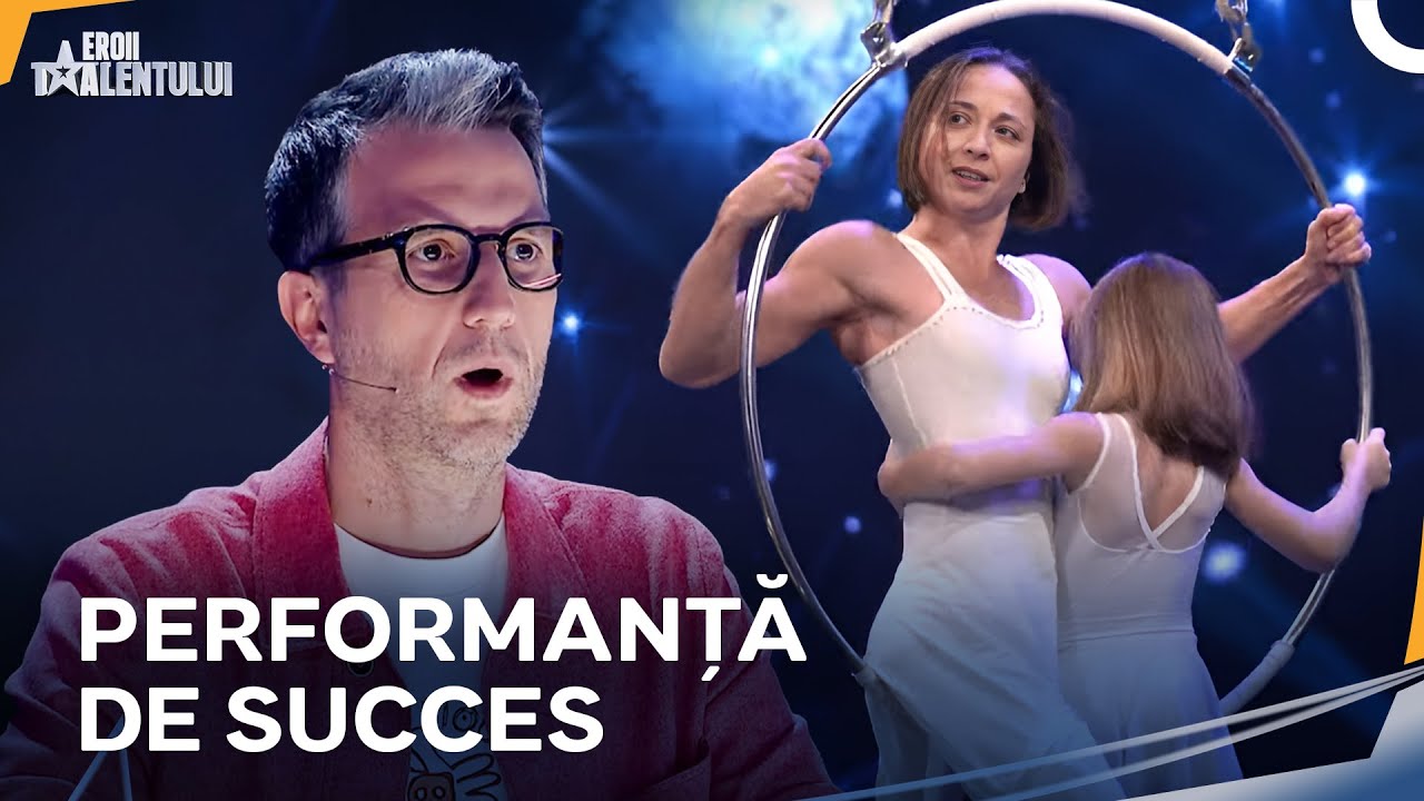 Mamă șI Fiică, Artiște de Circ Ucraina  | Românii au talent