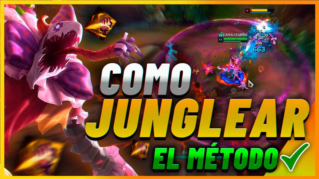 🌟¡MÉTODO DEFINITIVO para JUNGLEAR FÁCIL! APRENDE COMO JUNGLEAR sin COMPLICACIONES y subir ELO de 🌲