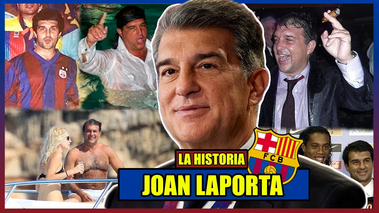 ¿CÓMO SE HIZO MILLONARIO JOAN LAPORTA?💰🤑 | La historia de cómo llegó al poder 🔴🔵
