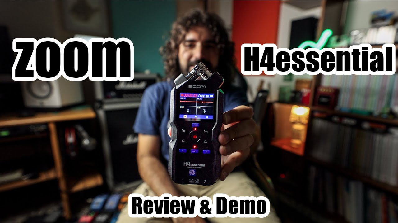 Zoom H4 Essential | Review & Demo with Guitar, Drums