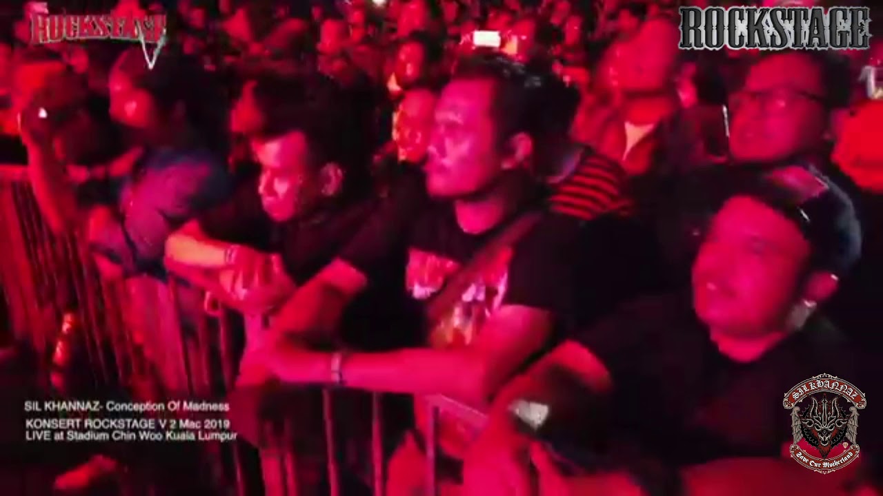 Sil Khannaz.. Conception Of Madness.. Konsert Rockstage V..