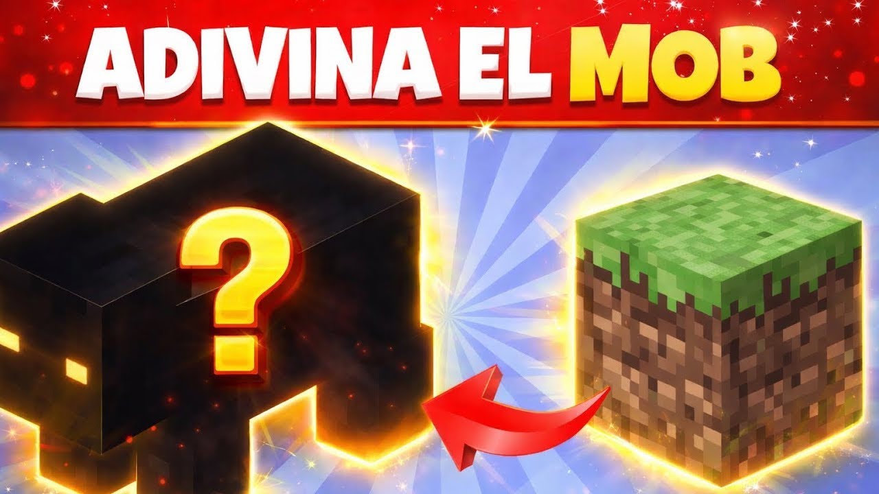 ADIVINA El MOB de MINECRAFT por su SILUETA!!
