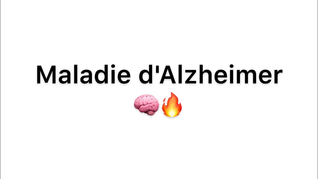 🔻 Comprendre la maladie d'Alzheimer en 40 min seuelement | Neurologie | 4ème année medecine