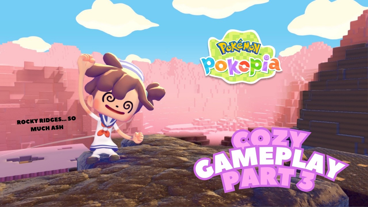 Pokémon Pokopia - Rocky Ridges Maintenance with Amaura (no commentary) - Cozy Gameplay Part 3