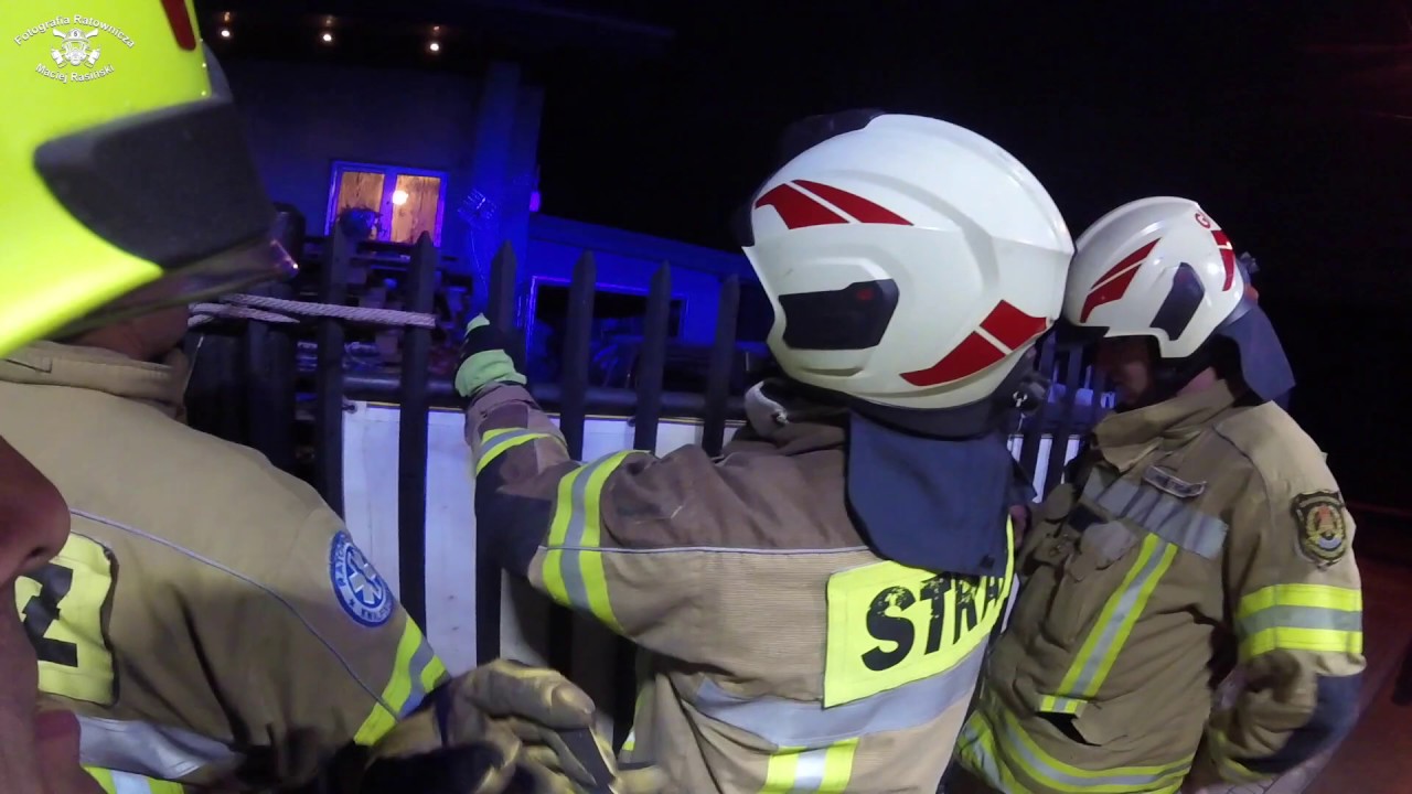 332/2019 Umiastów Leszczynowa pożar sadzy