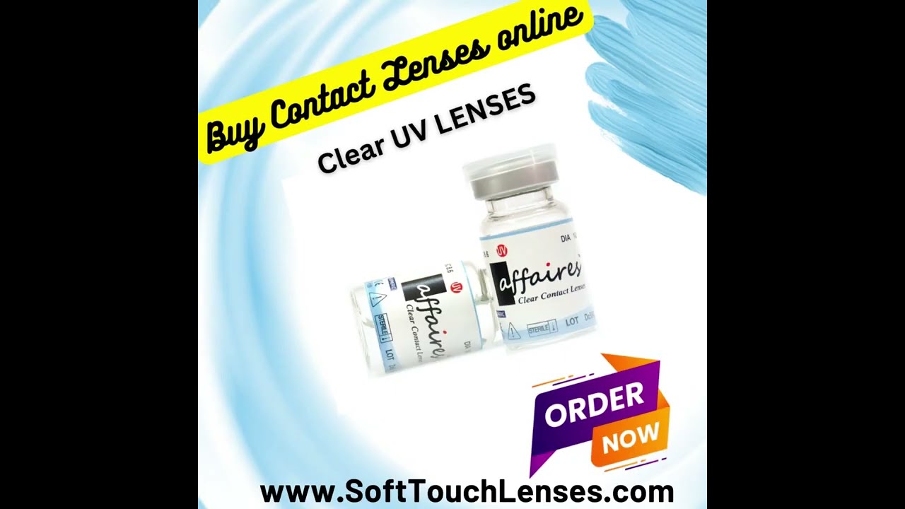 Affaires UV clear contact Lenses Yearly Disposable