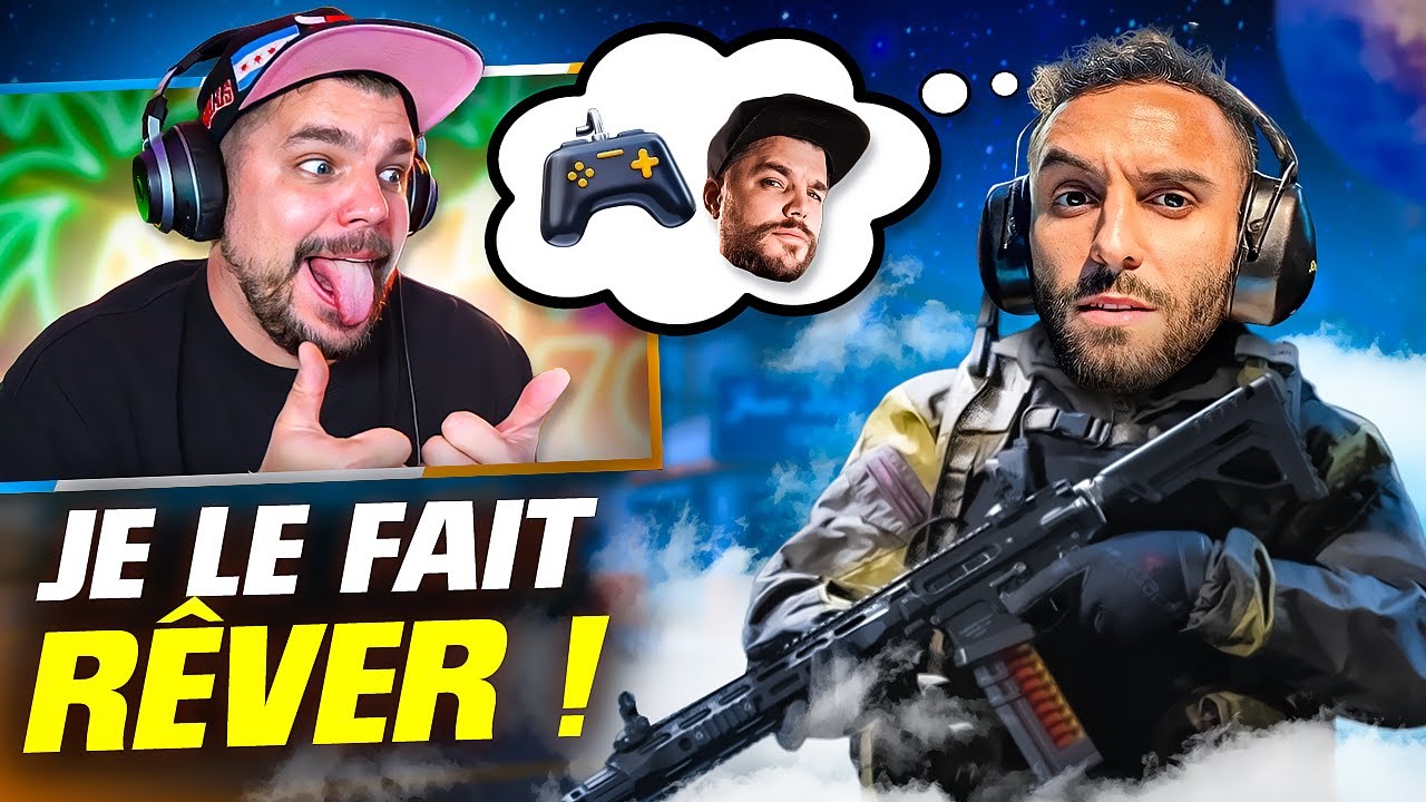 Il RÊVE DE JOUER comme MOI sur WARZONE 3