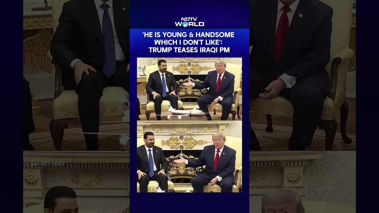&laquo;Он молод и красив, что мне не нравится&raquo;: Трамп подшутил над премьер-министром Ирака