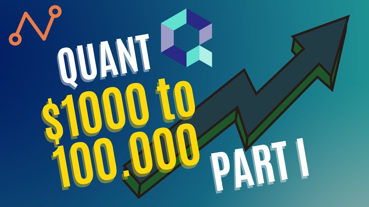 From 1000$ to 100.000 With QNT! - PART I