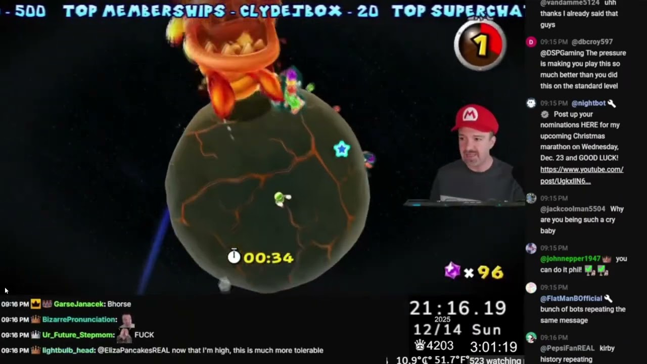 DSP Cries It- Rage Quitting Mario! It's Too Hard Guiz