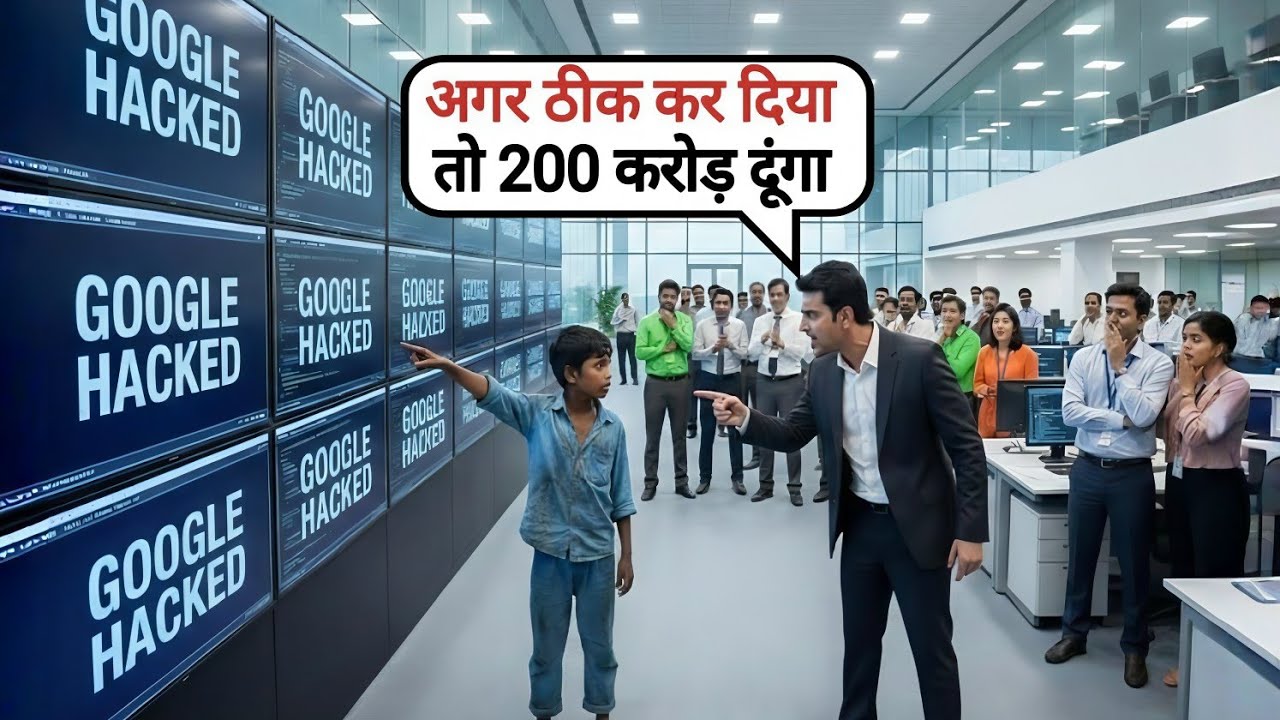 1500 करोड़ का  Google  प्रोजेक्ट हैक हुआ तो - उसे गरीब लड़के ने  ठीक कर दिया  … सब हैरान रह गए!