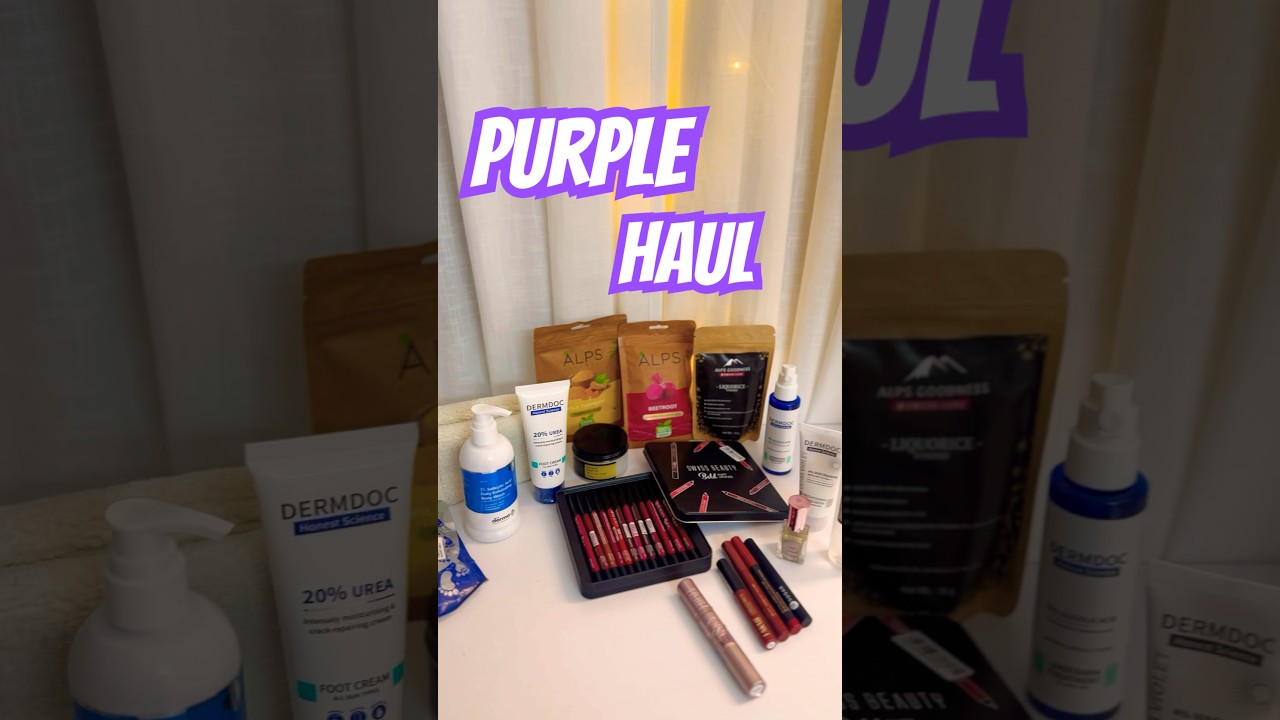 Purple shopping day🛍️💜 #shorts #youtubeshorts #haul