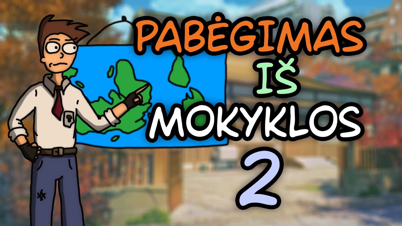 MINECRAFT PABĖGIMAS IŠ MOKYKLOS 2!