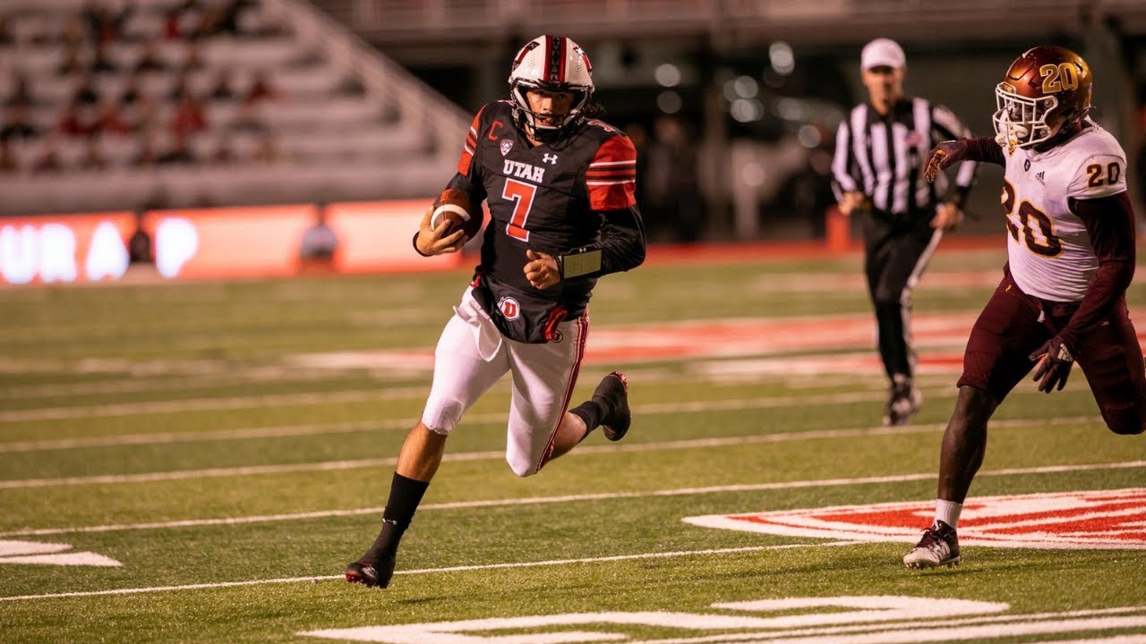 Cameron Rising || Utah Utes Quarterback || 2021 Sophomore Highlights