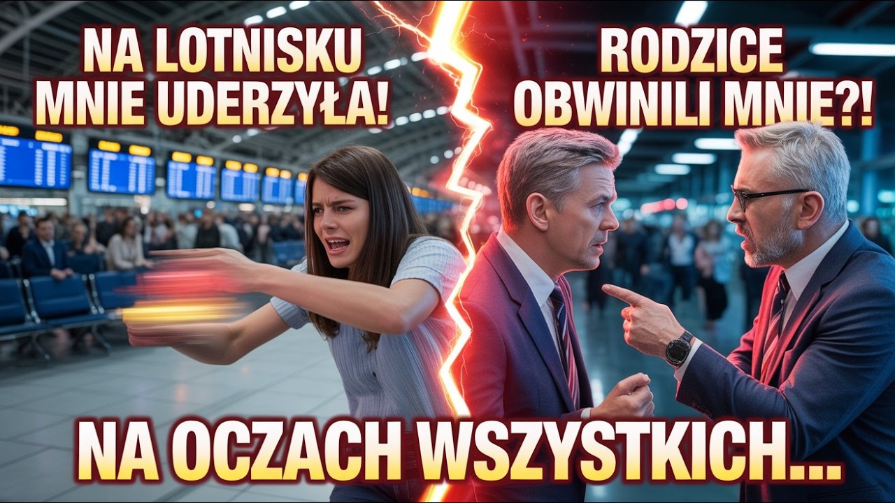 Na lotnisku moja siostra uderzyła mnie na oczach wszystkich  Moi rodzice natychmiast obwinili mnie…