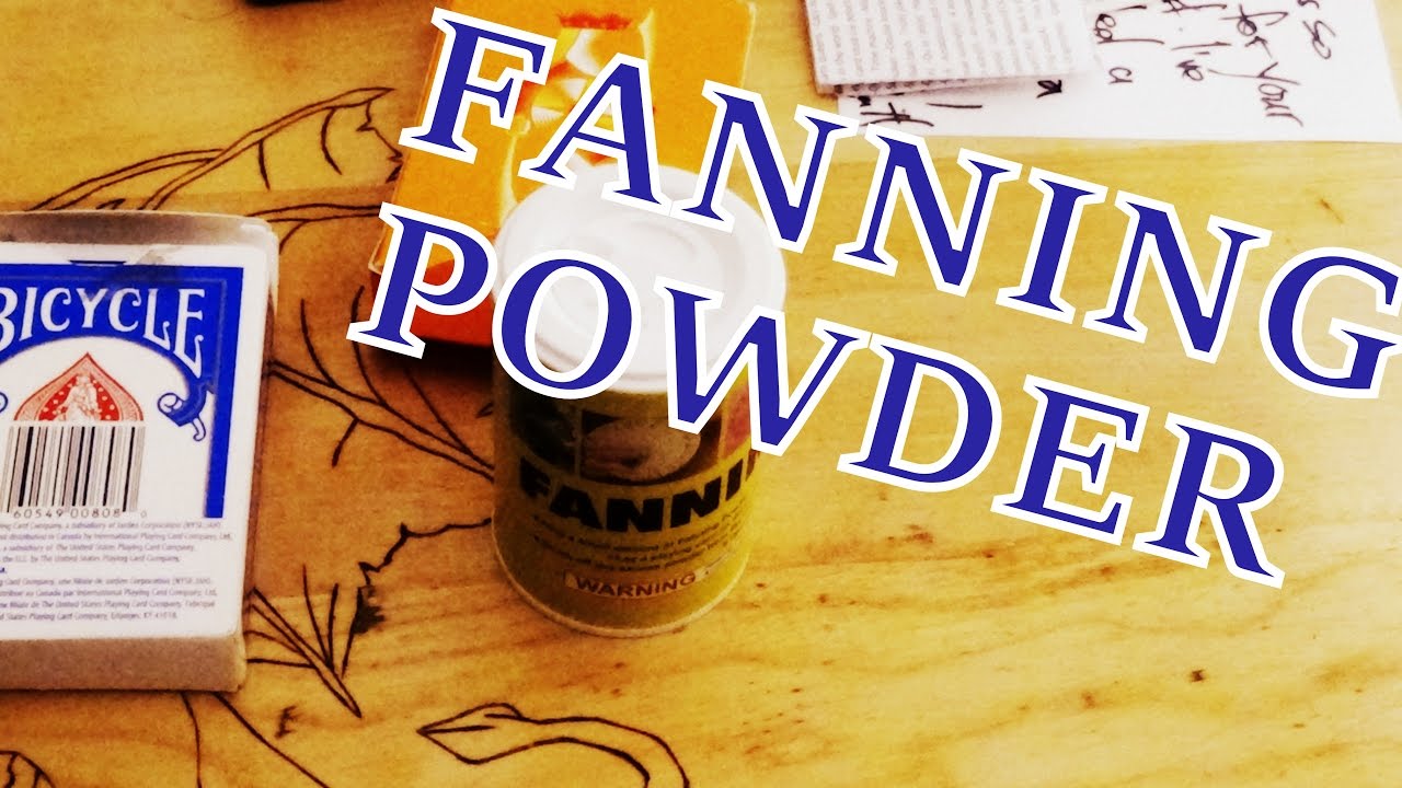 Fanning powder tutorial (WARNING, IT'S DETAILED AND LONG)