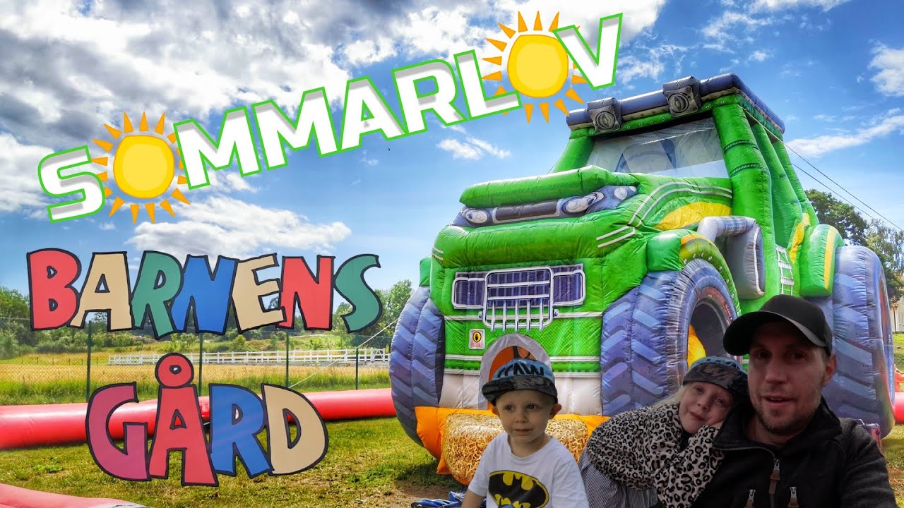Familjen besöker Barnens Gård. Sommarlovs VLOGG
