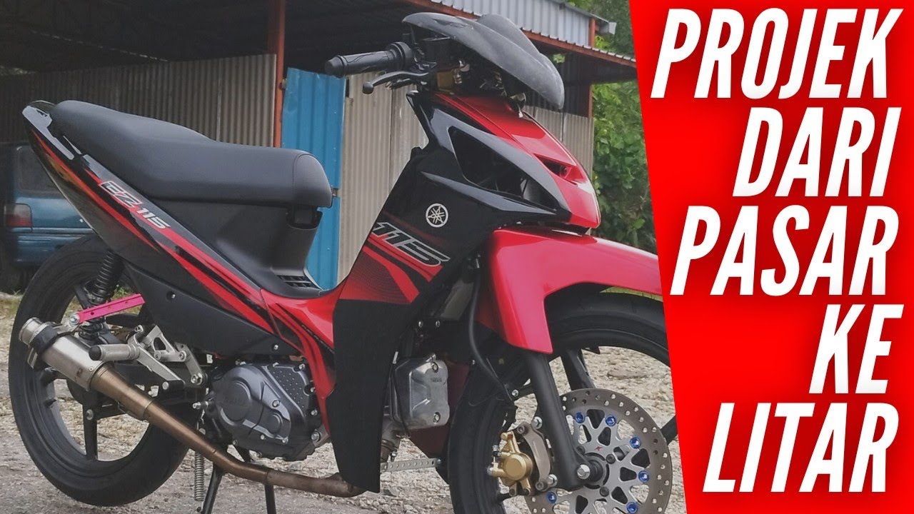 Motor Pasar ke Litar - Projek Yamaha EZ115 TRACK BIKE Modifikasi Ez 115 Modi