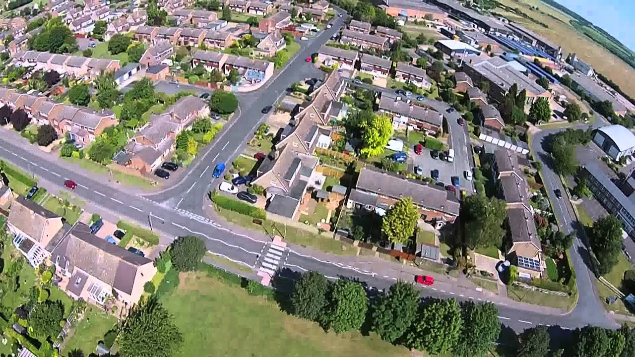 SAWSTON AERIAL VIEW