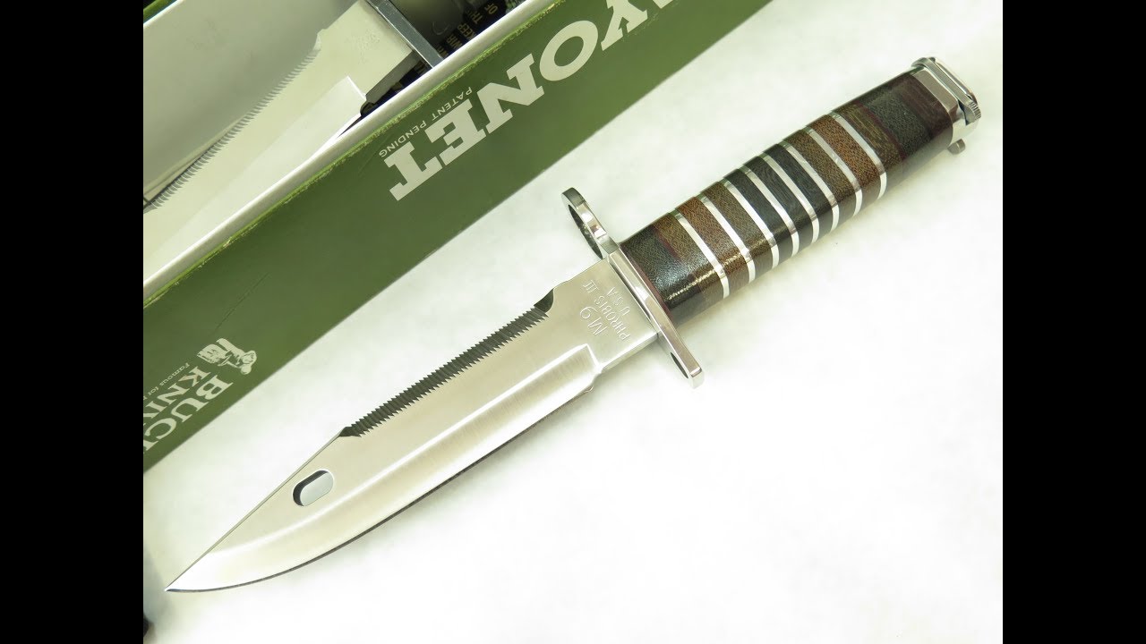 Buck Phrobis III Custom Joe Houser M9 Bayonet