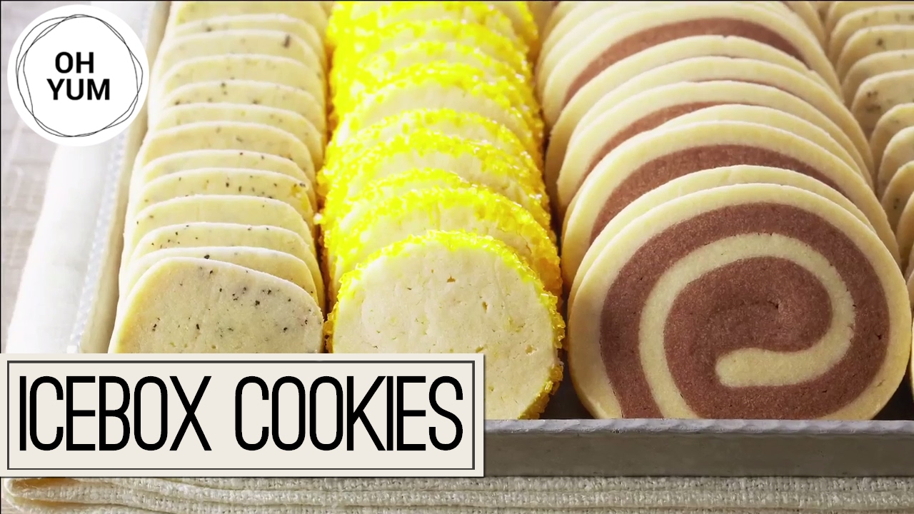 Professional Baker Teaches You How To Make ICEBOX COOKIES!