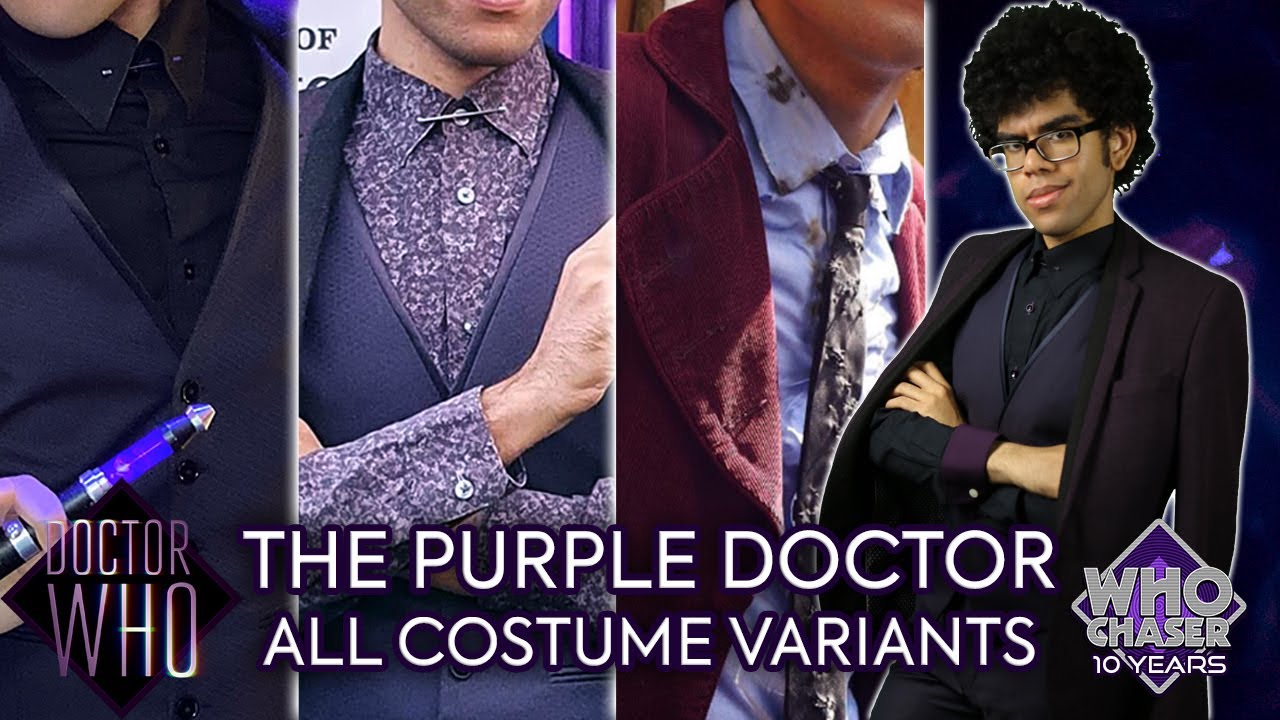 The Purple Doctor (DW2012) - ALL Costume Variants | Doctor Who FanFilm (Who Chaser 10th Anniversary)