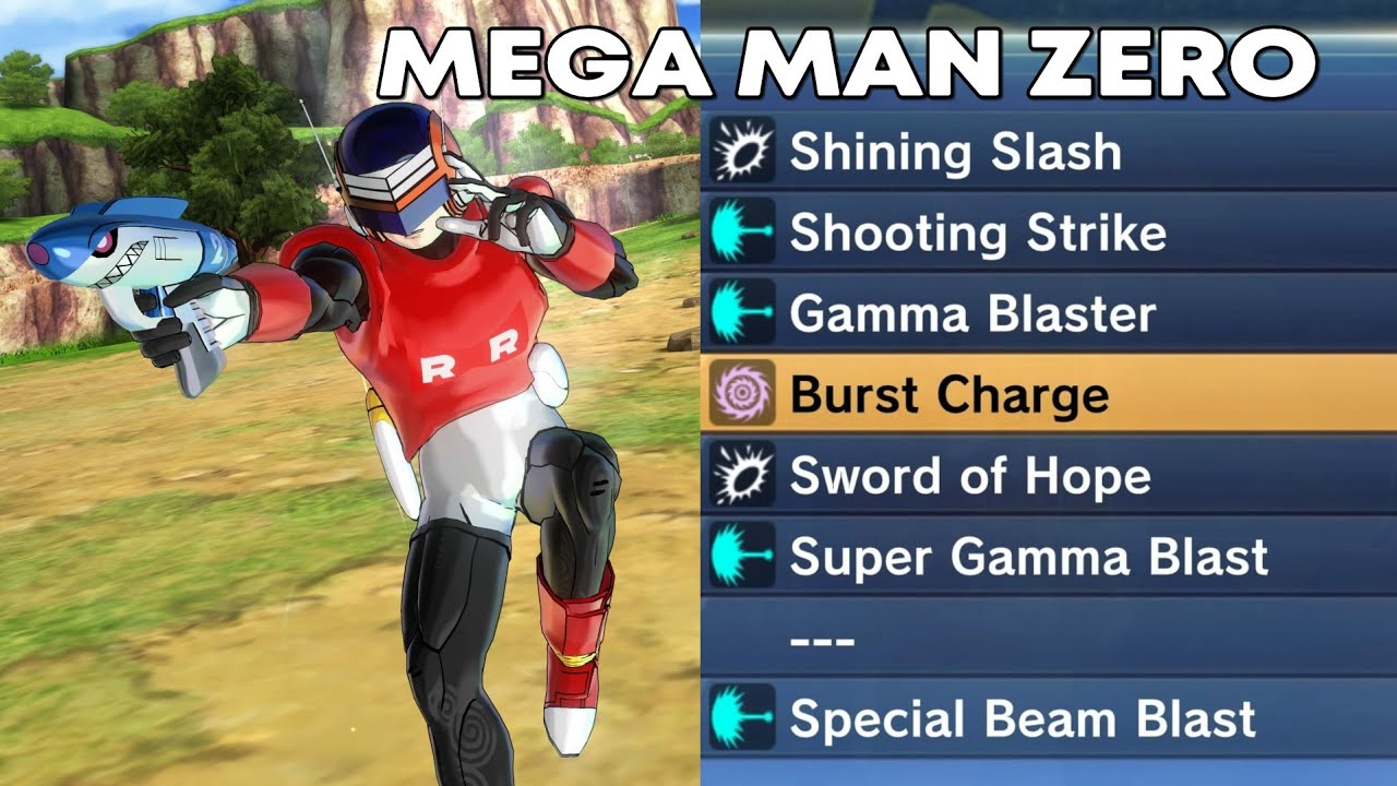 Creating Mega Man Zero In Xenoverse 2 Remake 