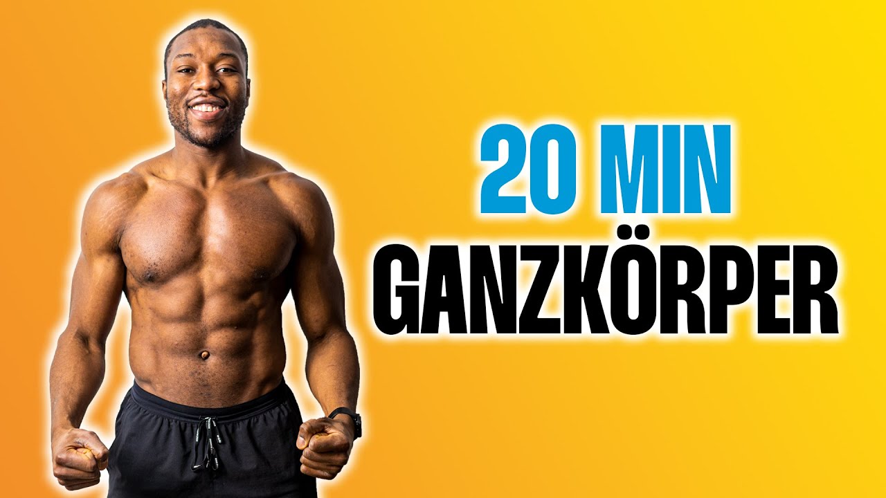 Dieses Ganzkörper Workout bringt dich Zuhause in Form! (OHNE GERÄTE)