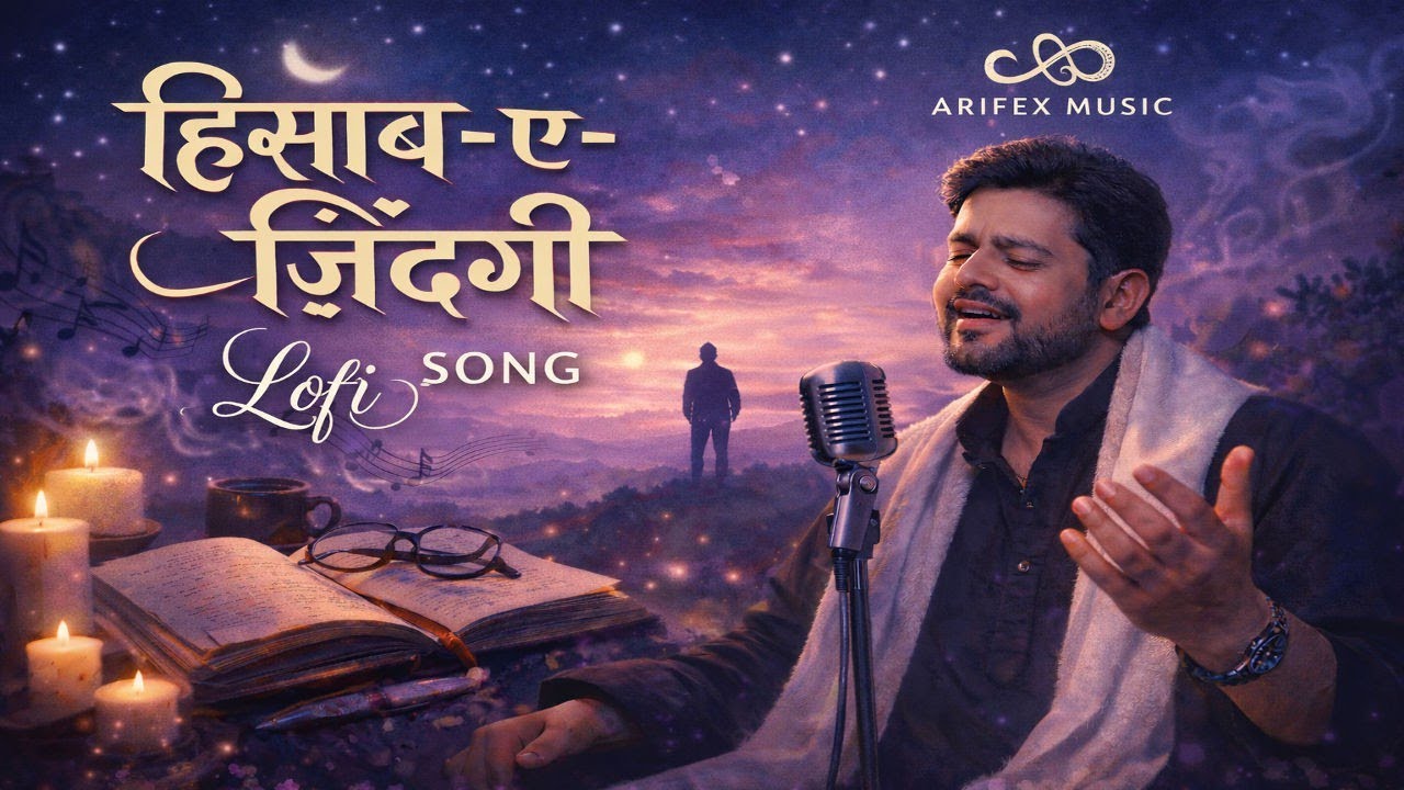 हिसाब-ए-ज़िंदगी | Lofi Ghazal | Chill & Relaxing Night Song | Arifex Music 