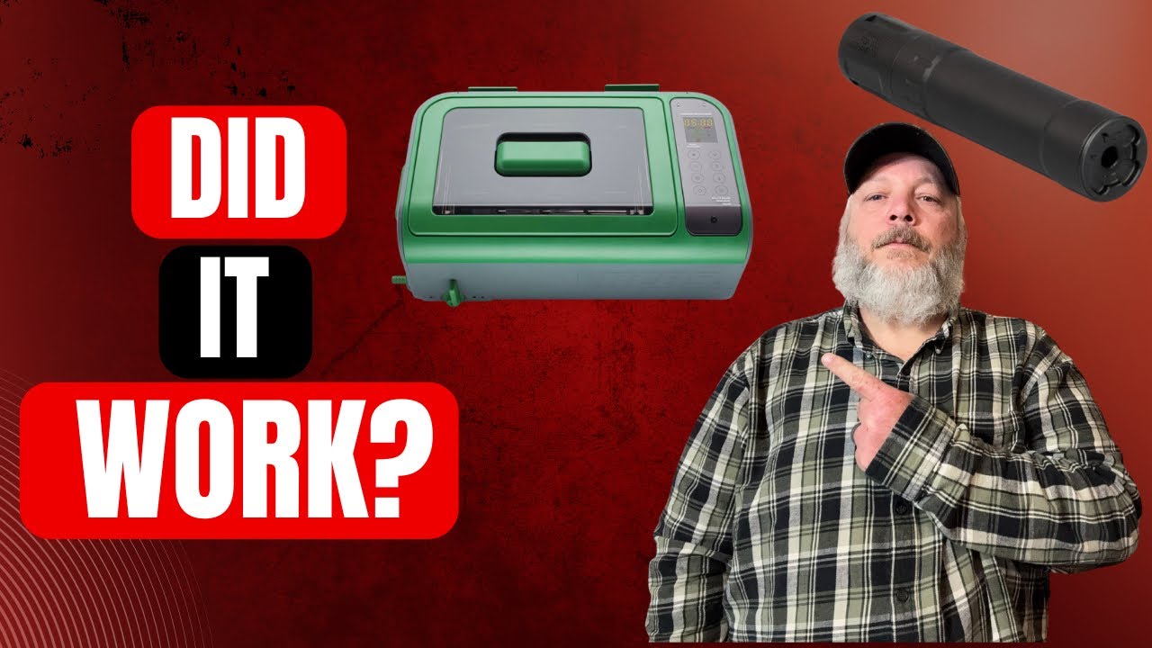 Первая ультразвуковая чистка моего пистолета YHM Phantom .22 – стоило ли оно того?