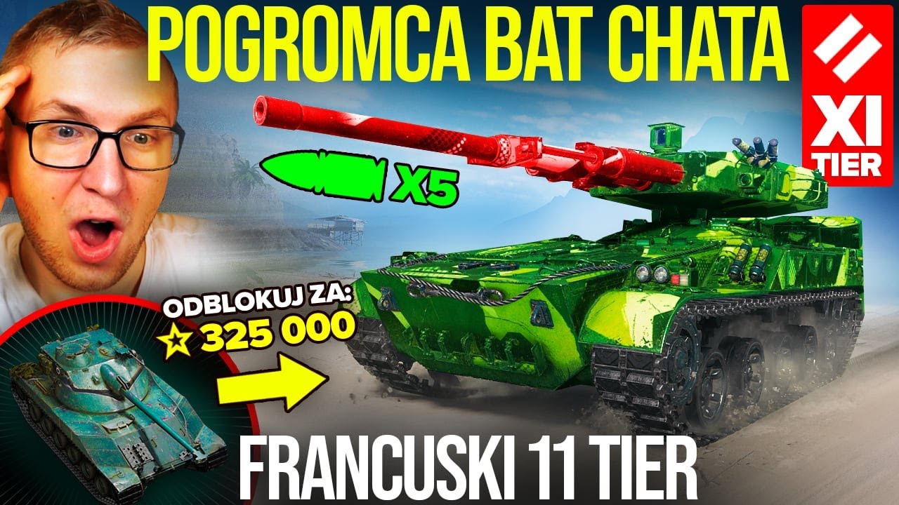 POGROMCA BAT CHAT 25T?! - NOWY FRANCUSKI 11 TIER | AS-XX 40 t