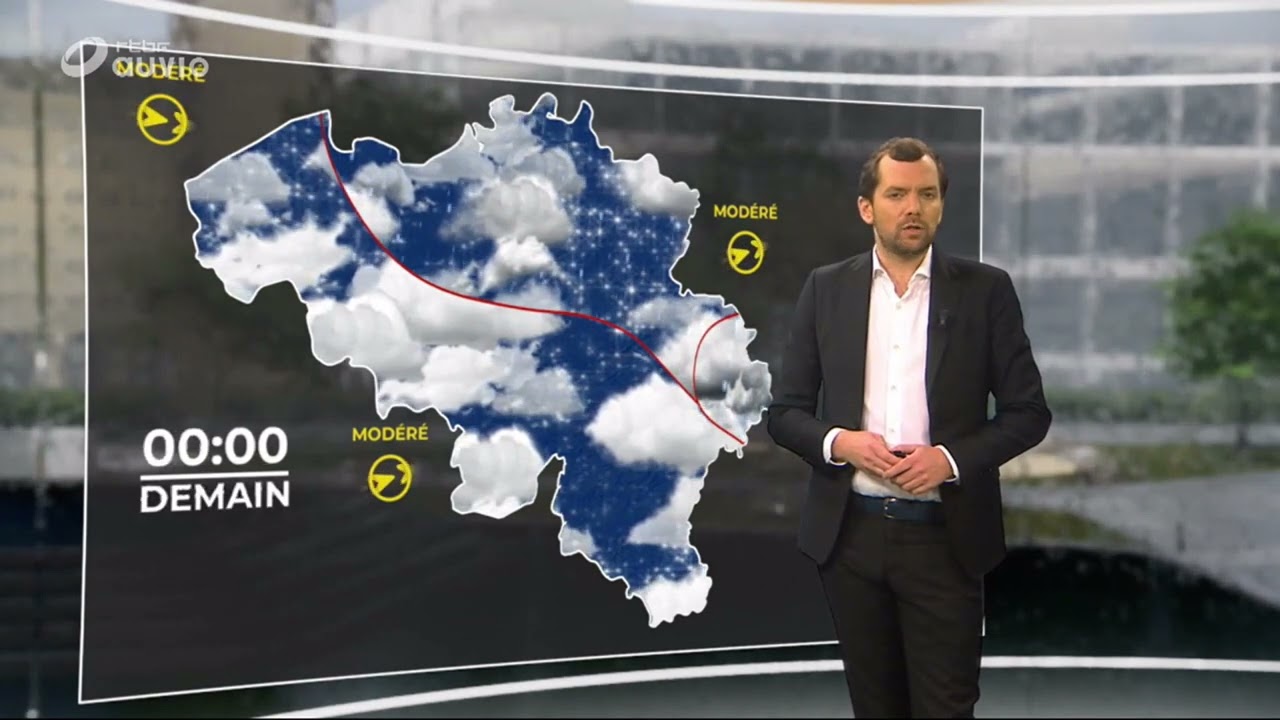 M&eacute;t&eacute;o Belgique pour ce soir et cette nuit jusqu'au 11 avril 2022.