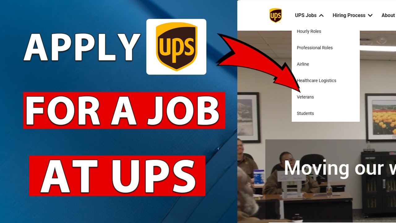 How to Apply For a Job at UPS - Get a Job at UPS