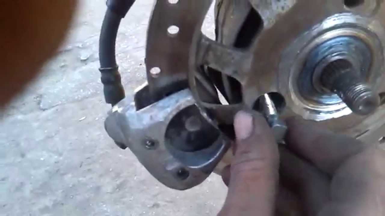 как сделать дисковый тормоз  Honda dio 35  Часть 1