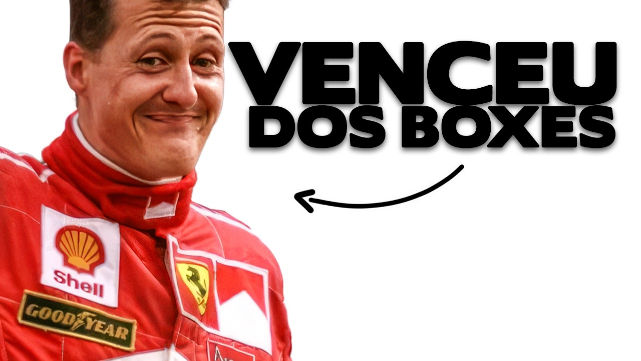 COMO Schumacher VENCEU uma corrida NOS BOXES de Silverstone? | Inglaterra 1998