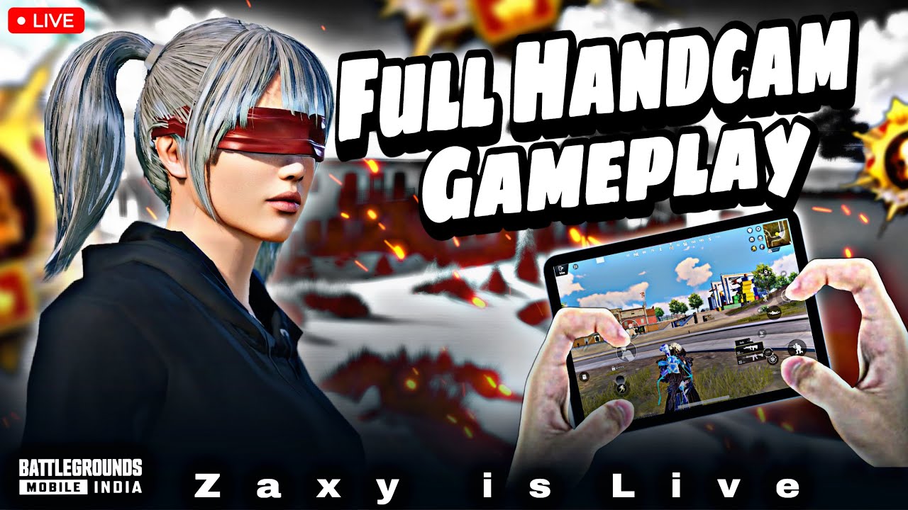HANDCAM GAMEPLAY WITH ZAXY 🔥  
