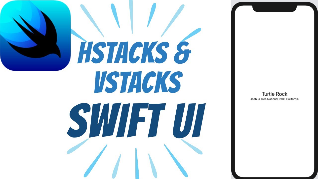 Create Stack Views Using HStacks & VStacks with Swift UI - Swift 5, Xcode 11, Swift UI Tutorials- #2