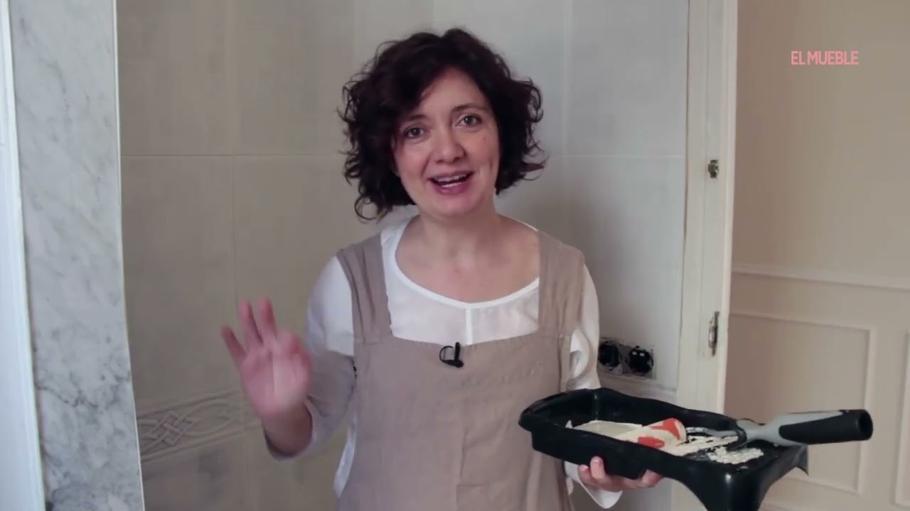 Tutorial: pintar un baño con pintura a la tiza o chalk paint, explicado por Crea Decora Recicla