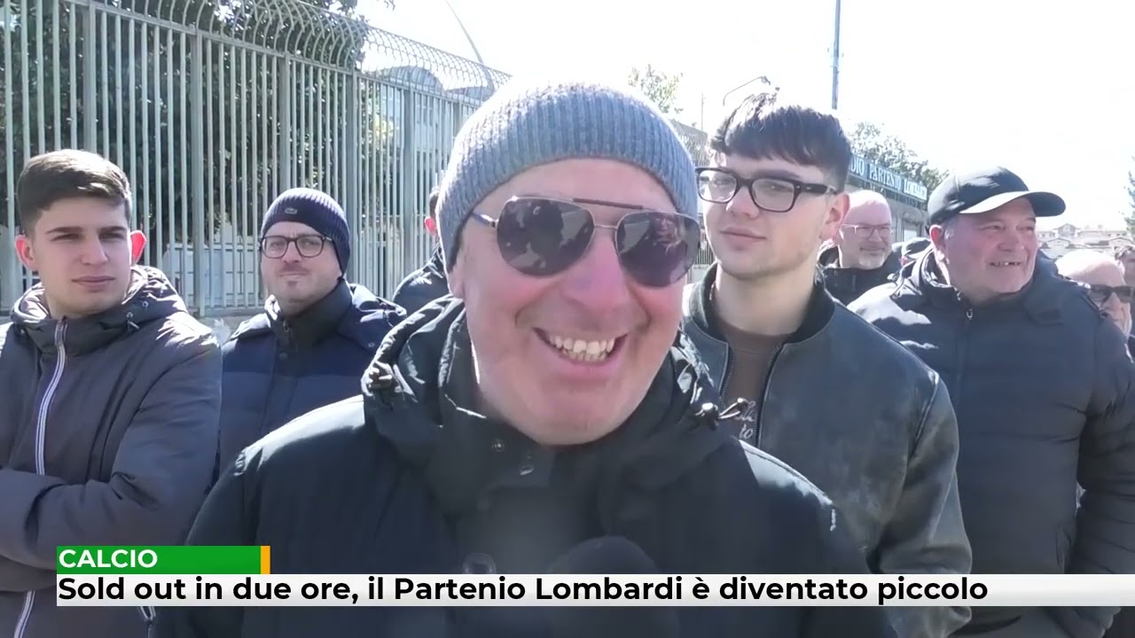 Sold out in due ore, il Partenio Lombardi è diventato piccolo