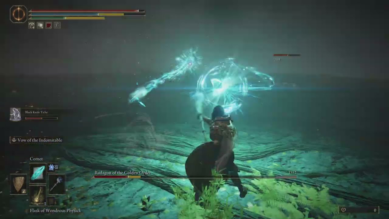 Elden Ring Mage Build : Radagon & Elden Beast Boss Fight!