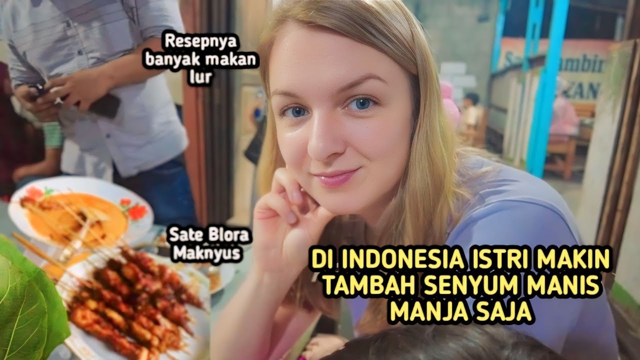 ISTIRKU MAU DIAJAK KE WARUNG SATE MODEL TRADISIONAL BEGINI