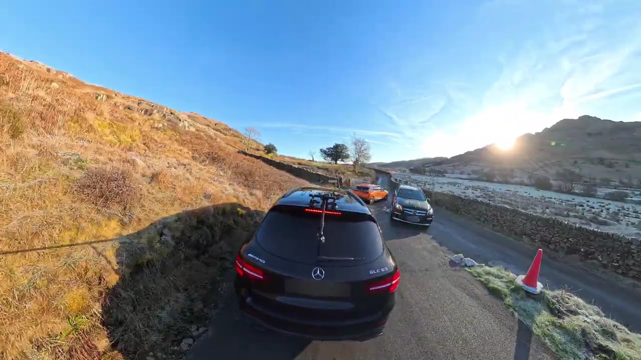 Near Wrynose Pass | Lake District Mountain Drive | Rev N Roam GLC 63 AMG
