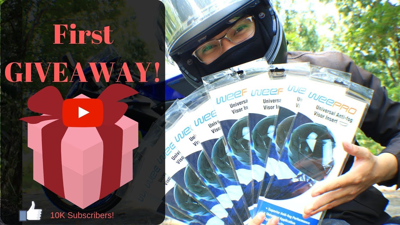 ANTIFOG VISOR INSERT! l YAMAHA R15 V3 MOTOVLOG