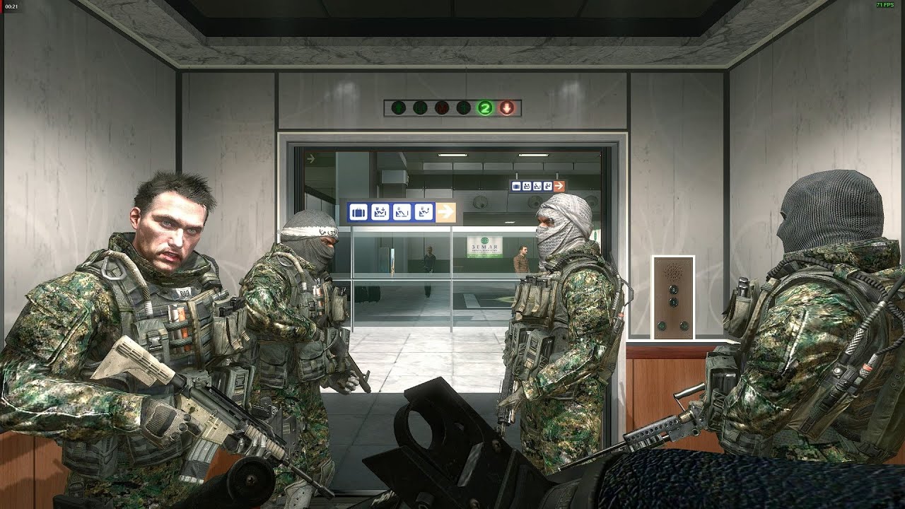 Call of Duty Modern Warfare 2 - No Russian - But Arabian OpFor did the massacre this time