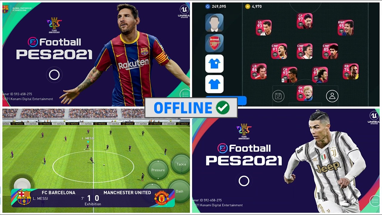PES 2021 Mobile вернулся | Установка PES 2021 Mobile в офлайн-режиме [ Туториал ]